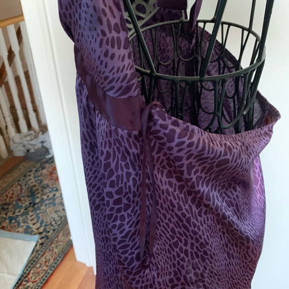 Beautiful purple guess halter dress - Picture 3 of 3